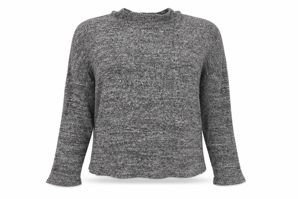 Womens UK Size S H&M Grey Basic T-Shirt