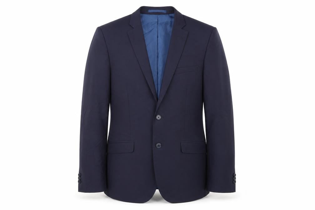 Mens UK Size 38 M&S Regular Blue Suit Jacket