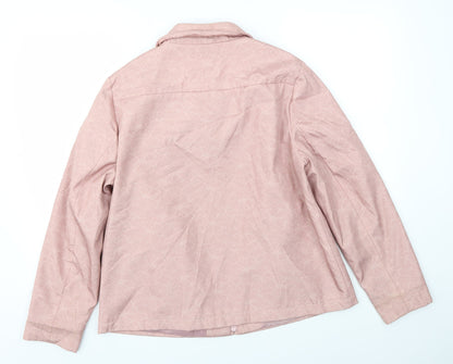 Womens UK Size 14 Bonmarché Pink Jacket
