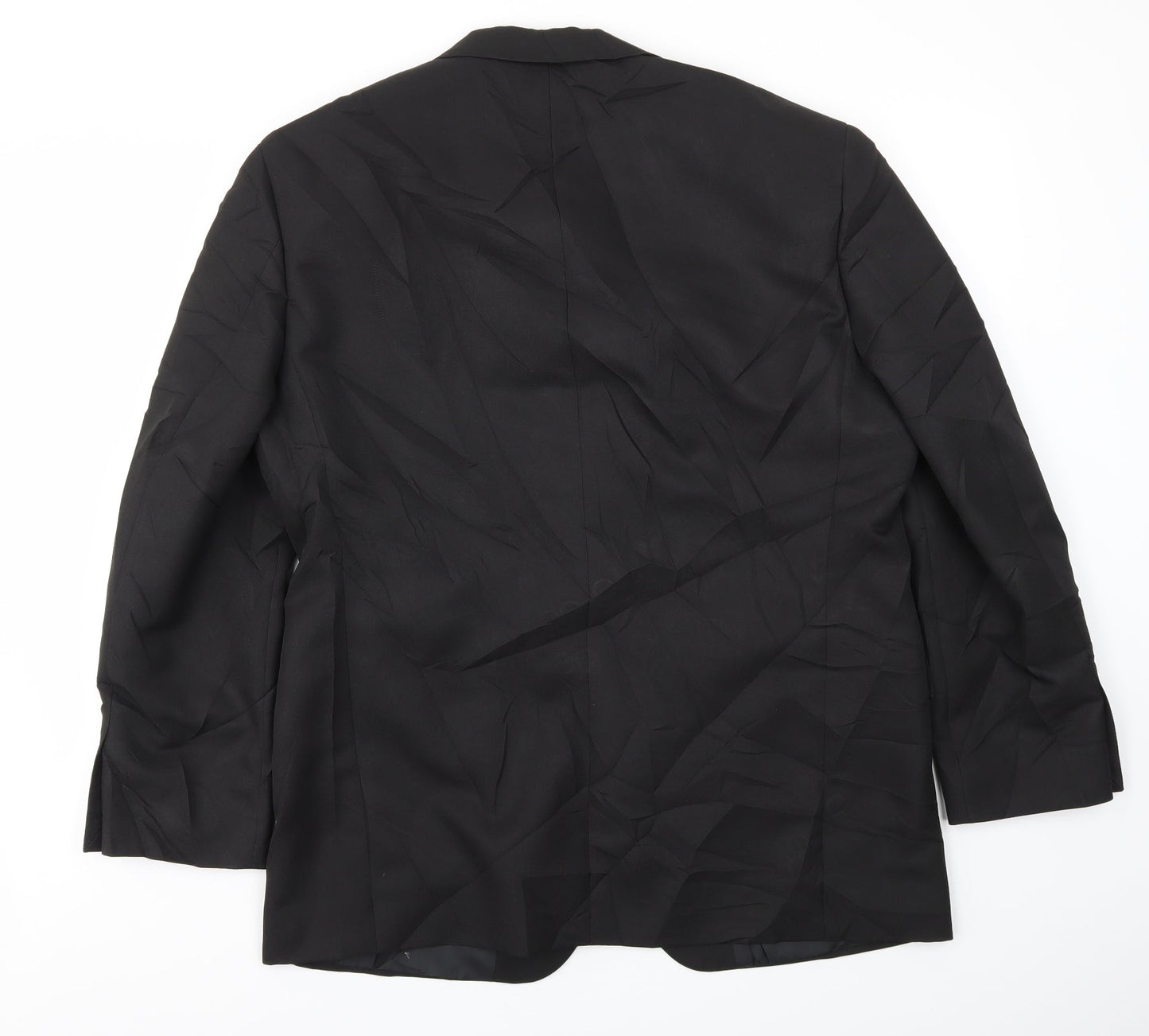 Mens UK Size 42 M&S Regular Black Suit Jacket
