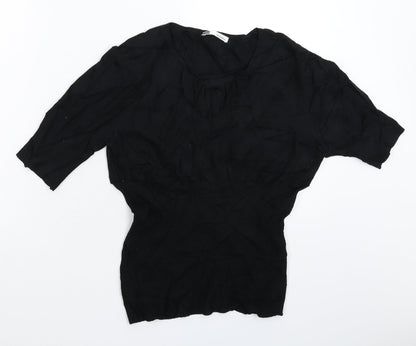 Womens UK Size 12 Viz a Viz Black Pullover Jumper