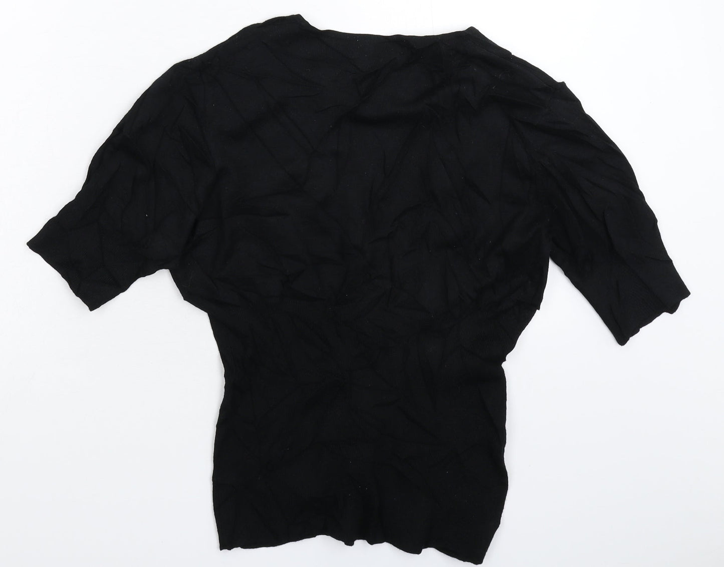 Womens UK Size 12 Viz a Viz Black Pullover Jumper