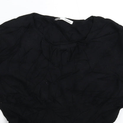 Womens UK Size 12 Viz a Viz Black Pullover Jumper