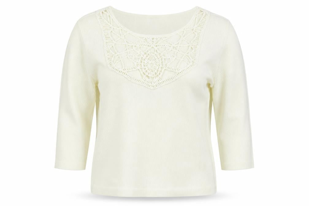 Womens UK Size L Cyrus White Pullover Jumper