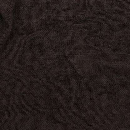 EWM Womens Grey Floral Knit Pullover Jumper Size XL