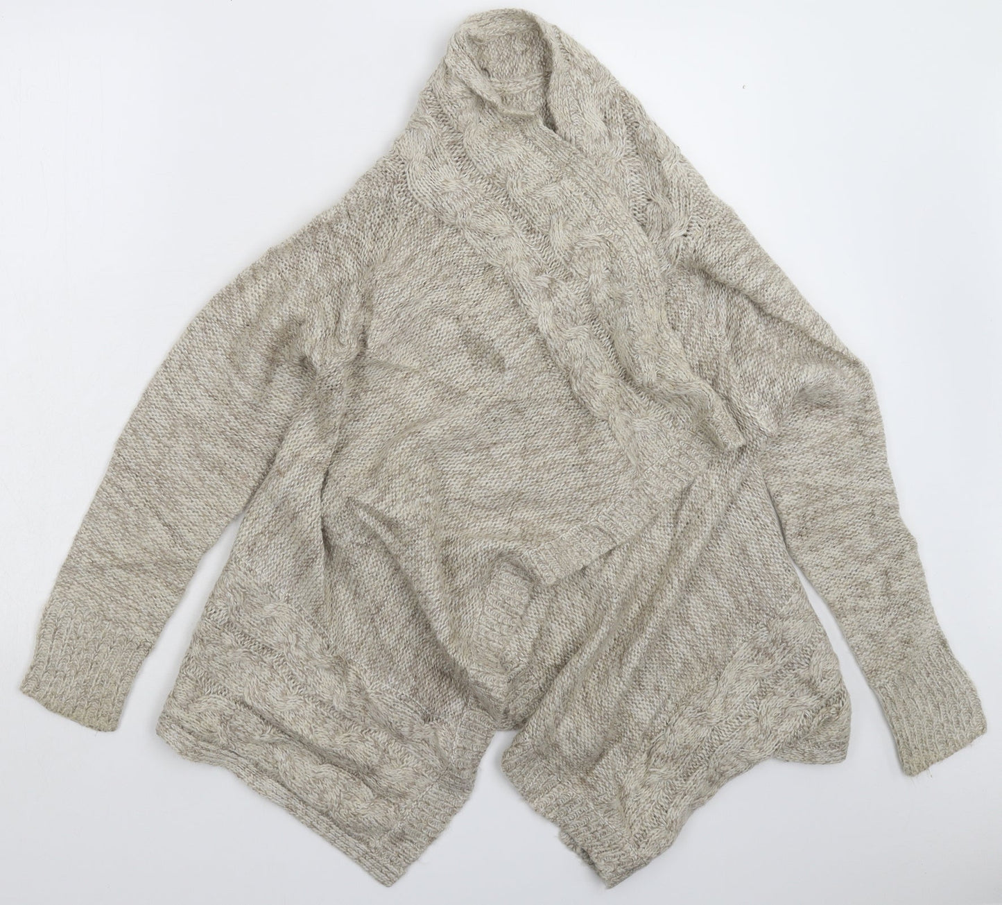 George Womens Grey  Knit Cardigan Jumper Size 10