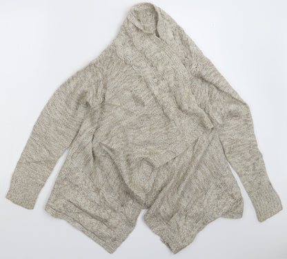 George Womens Grey  Knit Cardigan Jumper Size 10