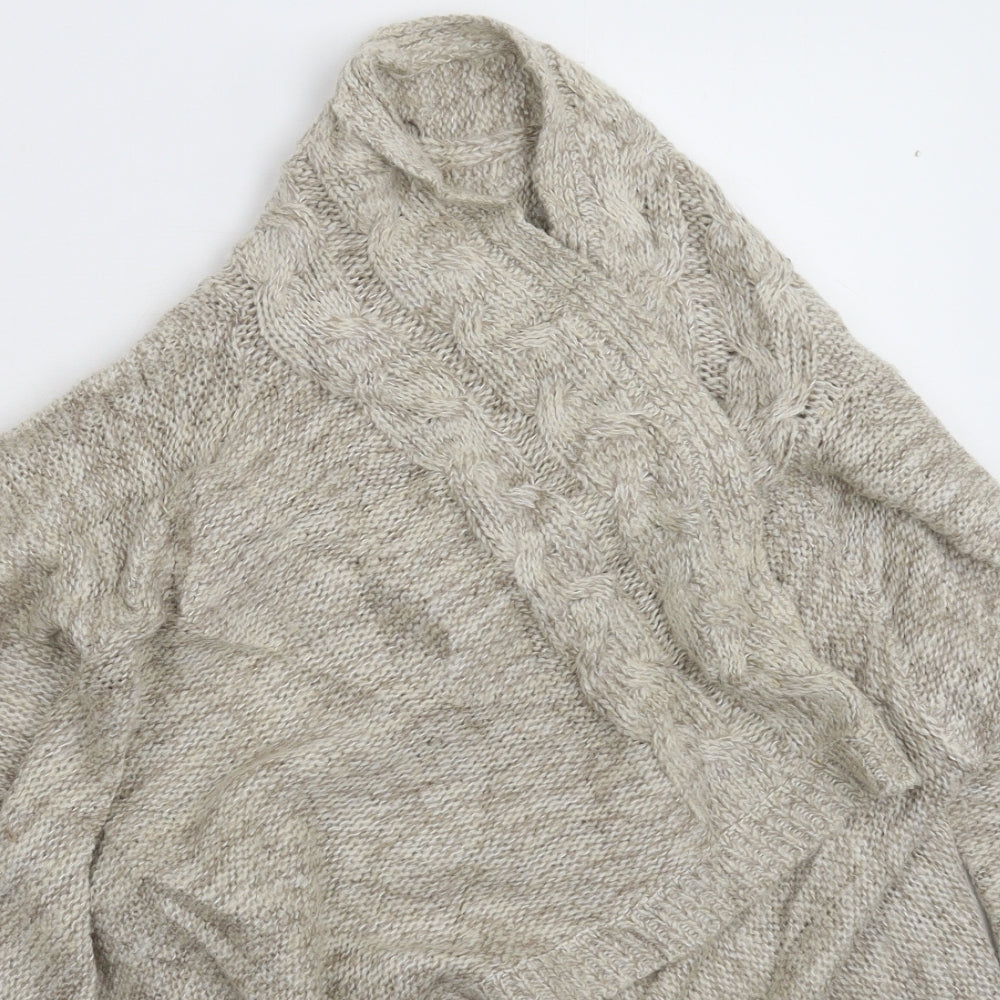 George Womens Grey  Knit Cardigan Jumper Size 10