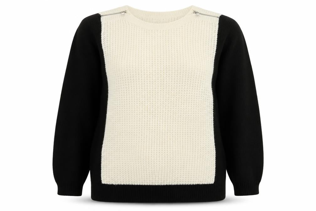 Marks & Spencer Womens Multicoloured  Knit Pullover Jumper Size 16