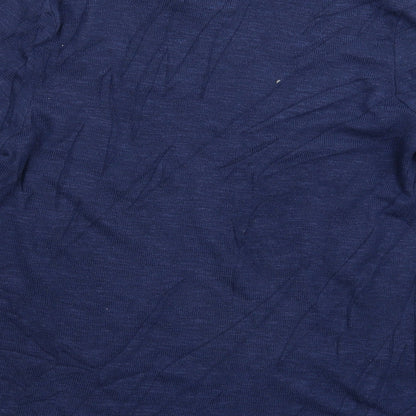 TU Womens Blue  Knit Pullover Jumper Size 10