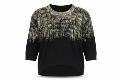 So Sweet Womens Black  Knit Pullover Jumper Size 2XL