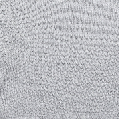 Womens UK Size M Misspap Grey Pullover Jumper