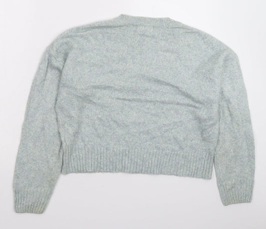 Womens UK Size M NEXT Grey Pullover Jumper