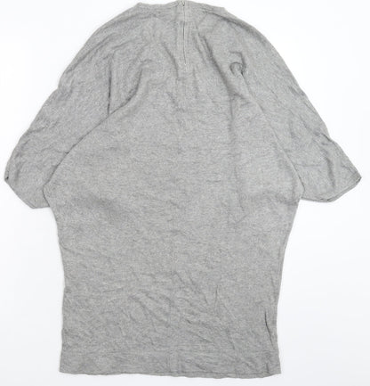 Autograph Womens Grey  Knit Jumper Dress  Size 12