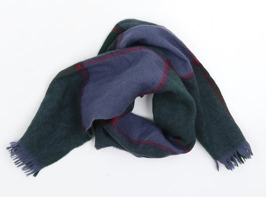 Preworn Mens Multicoloured Striped Knit Scarf  One Size