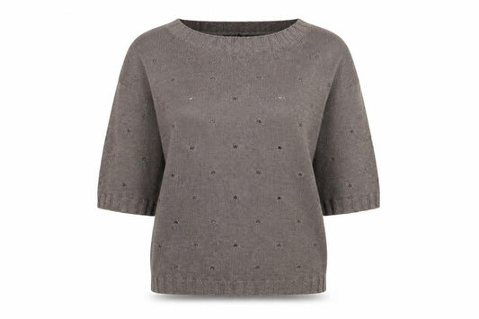 Womens UK Size 12 Studio Grey Pullover Jumper