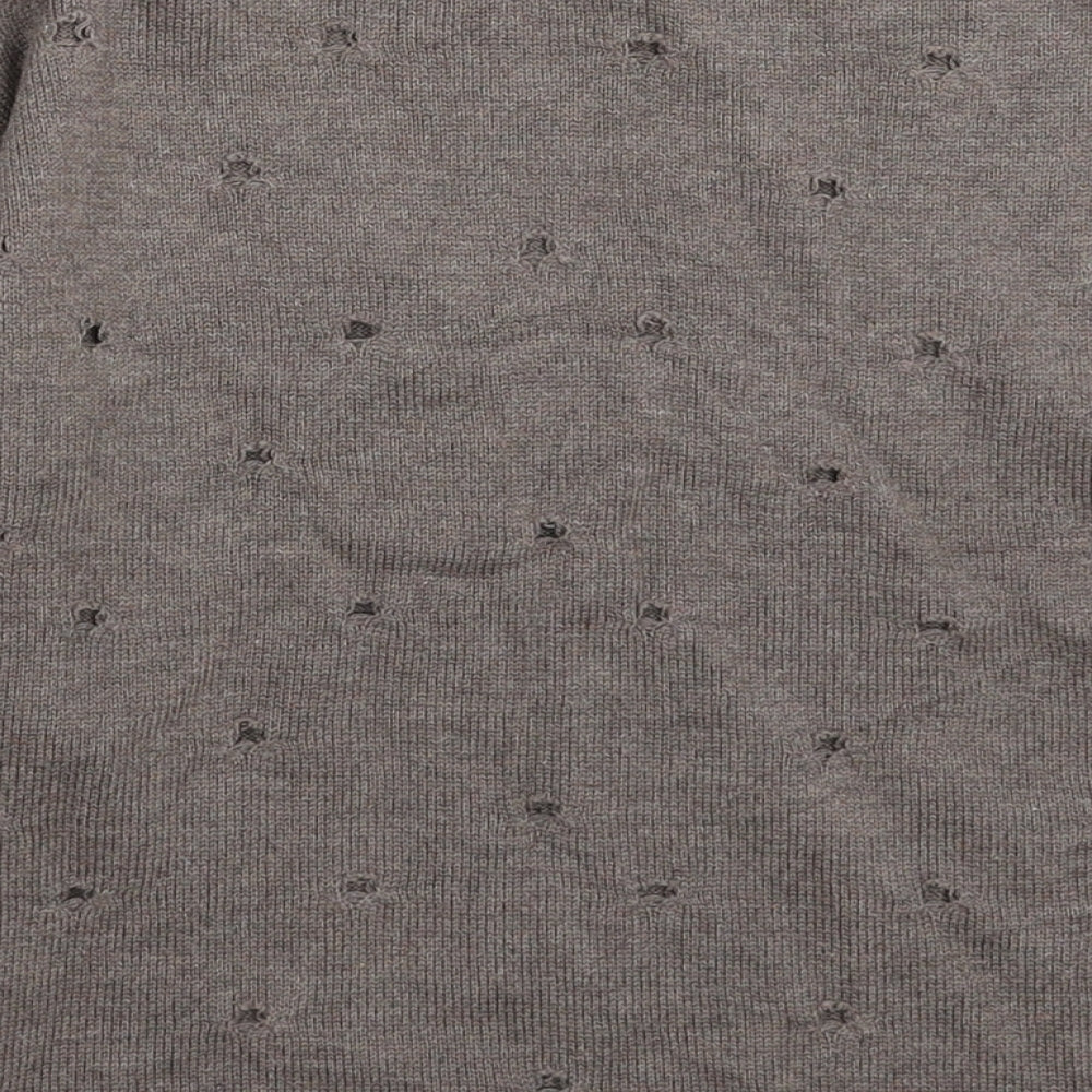 Womens UK Size 12 Studio Grey Pullover Jumper