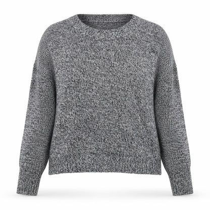 Womens UK Size L Divided Grey Pullover Jumper