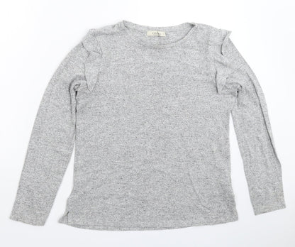 Womens UK Size M Oasis Grey Pullover Jumper