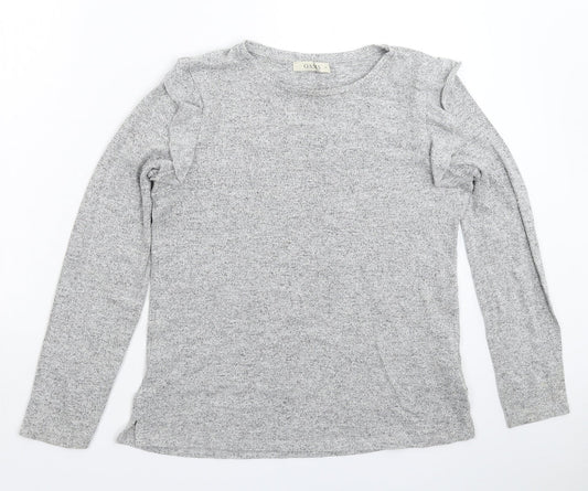 Womens UK Size M Oasis Grey Pullover Jumper
