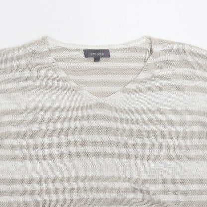 Womens UK Size 14 Per Una Grey Pullover Jumper