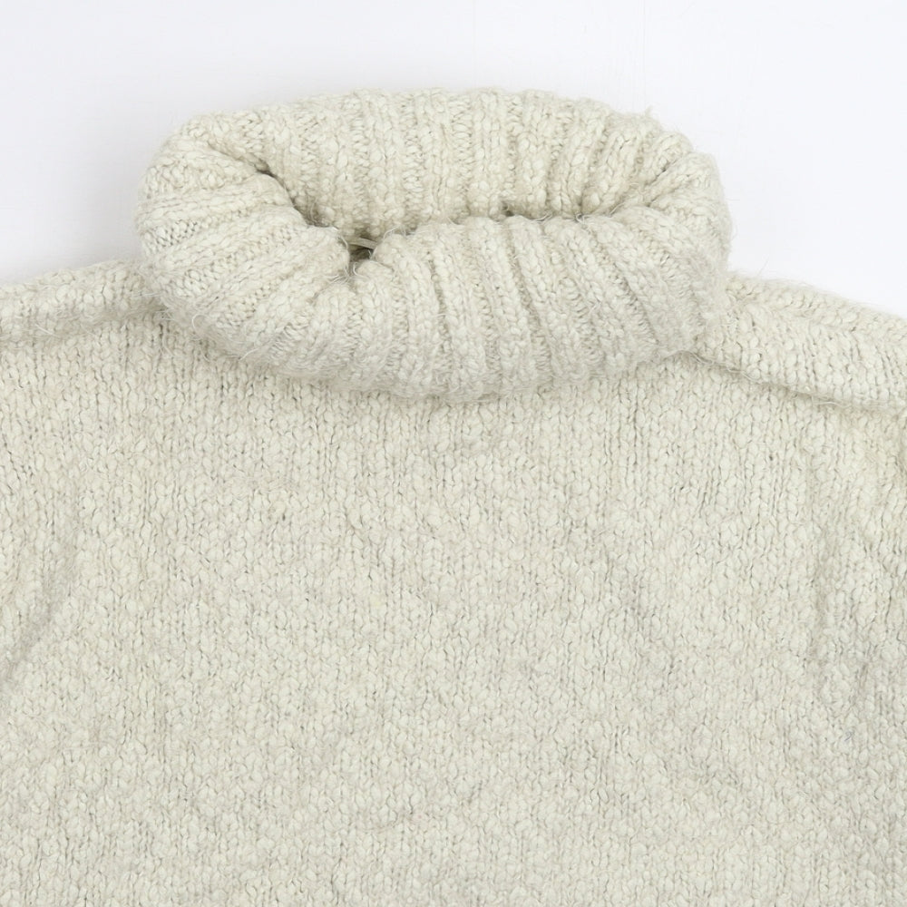 Womens UK Size 12 NEXT White Pullover Jumper