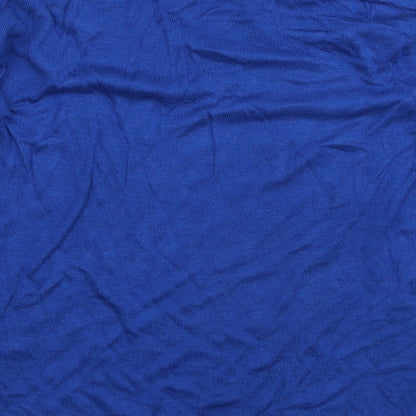 Womens UK Size S Marks and Spencer Blue Pullover Jumper