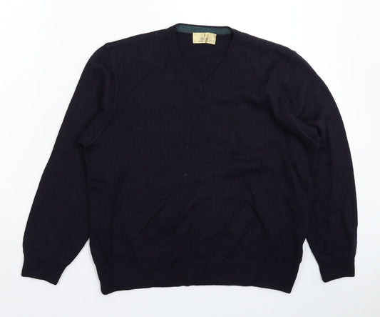 Womens UK Size M Marks and Spencer Blue Pullover Jumper