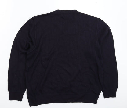 Womens UK Size M Marks and Spencer Blue Pullover Jumper