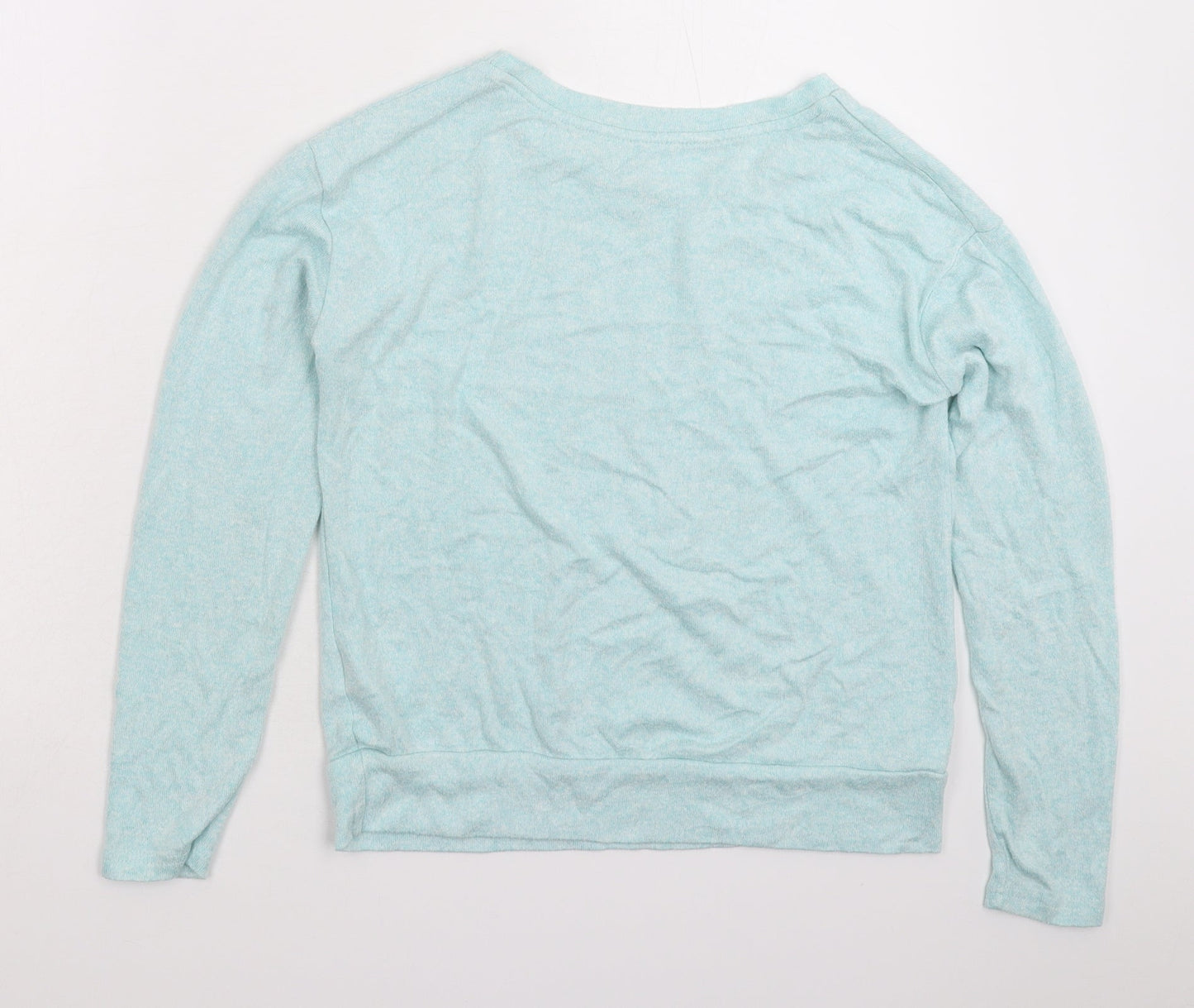 Womens UK Size 8 Disney Blue Pullover Jumper