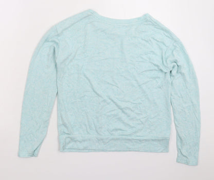 Womens UK Size 8 Disney Blue Pullover Jumper