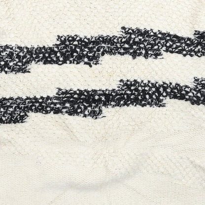 TU Womens White  Knit Pullover Jumper Size 10