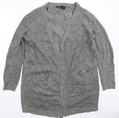 Womens UK Size L bonprix Grey Cardigan Jumper