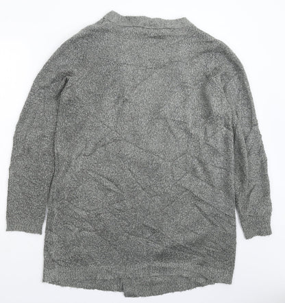 Womens UK Size L bonprix Grey Cardigan Jumper