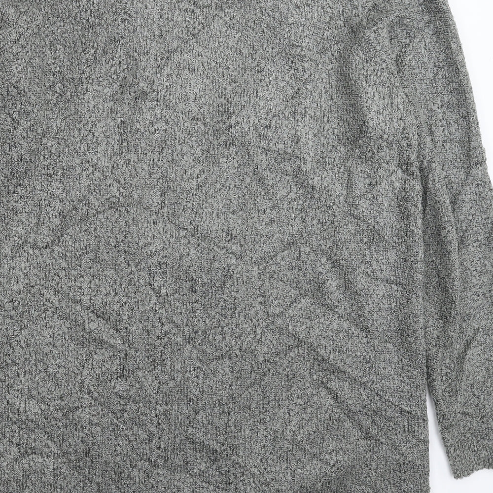 Womens UK Size L bonprix Grey Cardigan Jumper