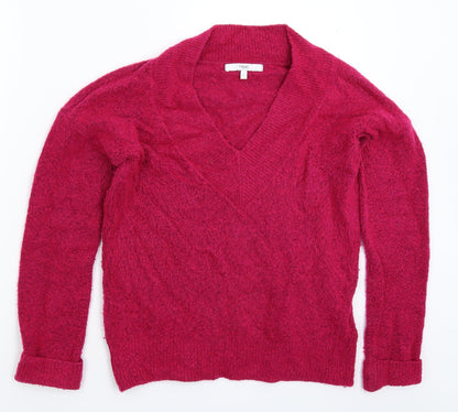 Womens UK Size S NEXT Pink Pullover Jumper