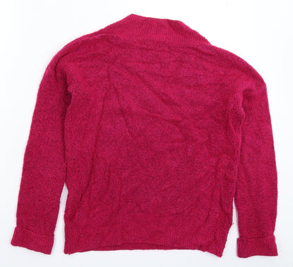 Womens UK Size S NEXT Pink Pullover Jumper