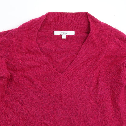 Womens UK Size S NEXT Pink Pullover Jumper