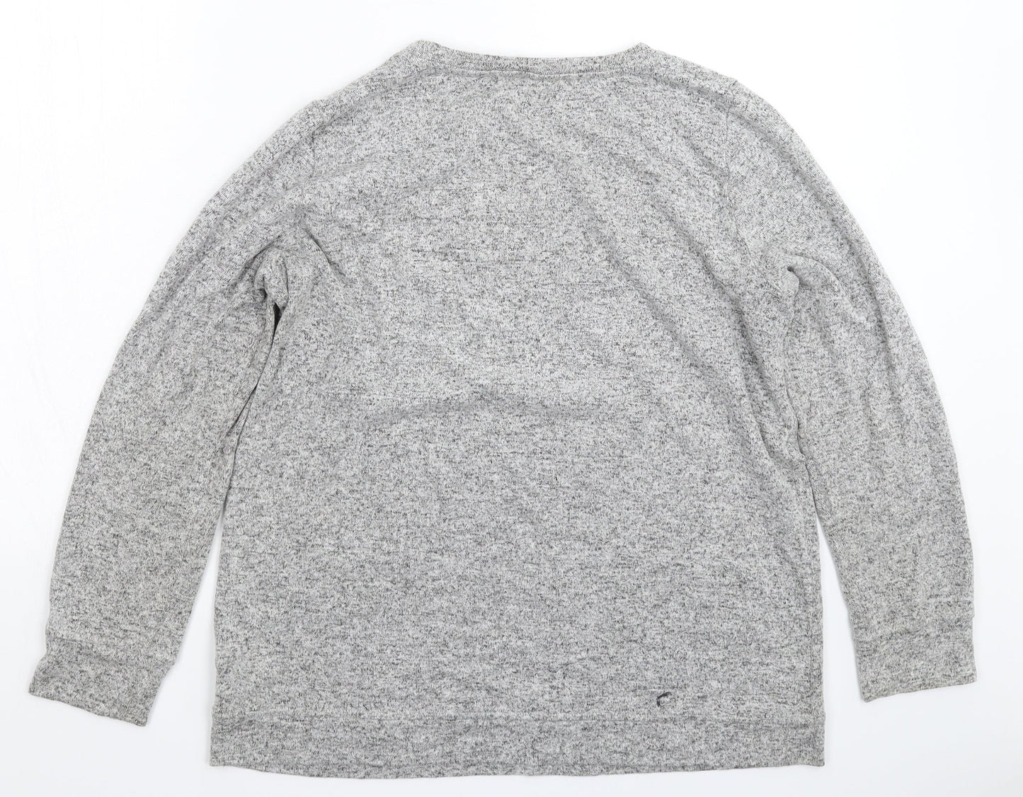 Womens UK Size 16 Marks and Spencer Grey Pullover Jumper