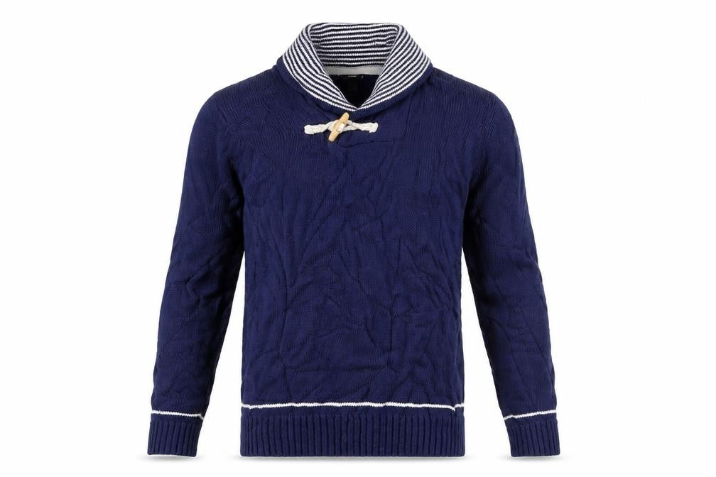 Mens UK Size M H&M Blue Pullover Jumper