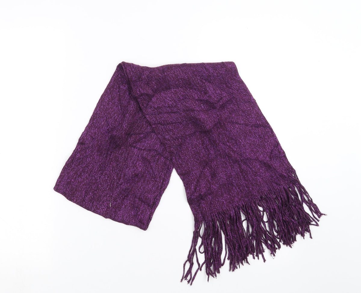 Preworn Womens Purple    Scarf