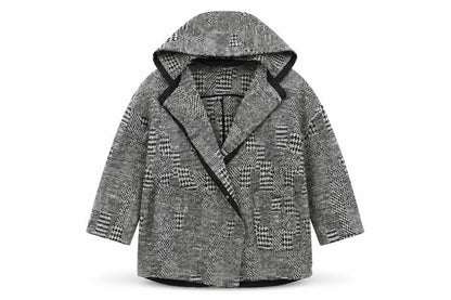 Marks & Spencer Womens Grey Geometric  Jacket  Size 14