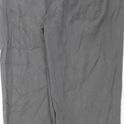 Womens UK Size 12 NEXT Regular Fit  Grey Trousers