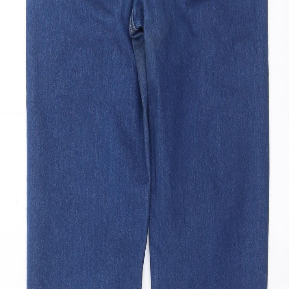 Topshop Womens Blue  Denim Skinny Jeans Size 24 in L30 in