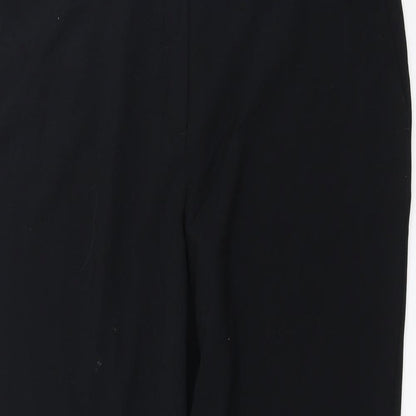 Womens UK Size 40 in Preworn Regular Fit  Black Trousers