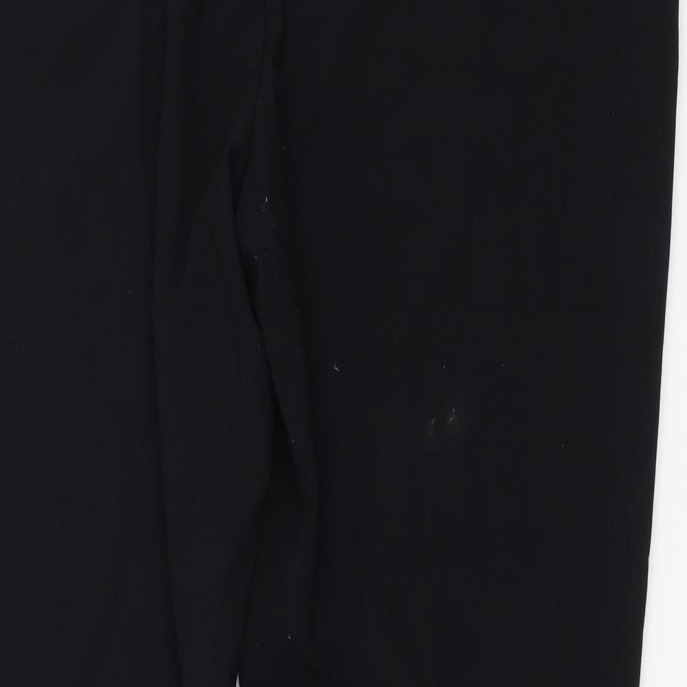 Womens UK Size 40 in Preworn Regular Fit  Black Trousers