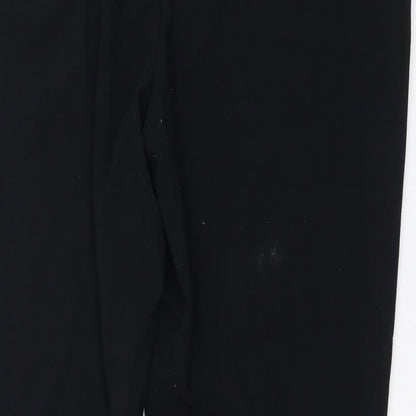 Womens UK Size 40 in Preworn Regular Fit  Black Trousers