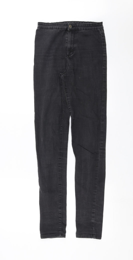 Womens UK Size 26 in Preworn Extra-Slim Fit Skinny Grey Jeans
