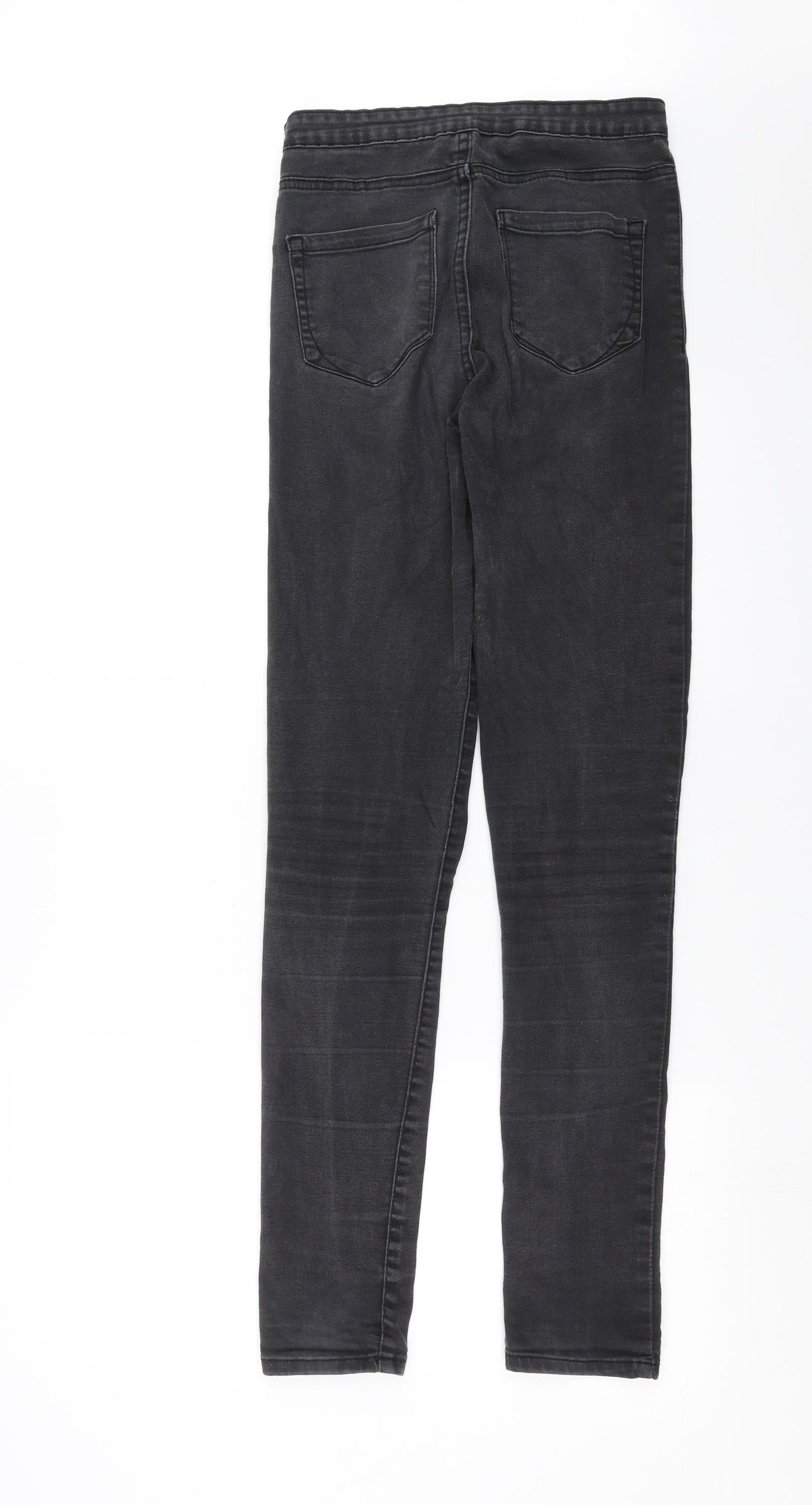Womens UK Size 26 in Preworn Extra-Slim Fit Skinny Grey Jeans
