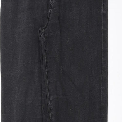 Womens UK Size 26 in Preworn Extra-Slim Fit Skinny Grey Jeans